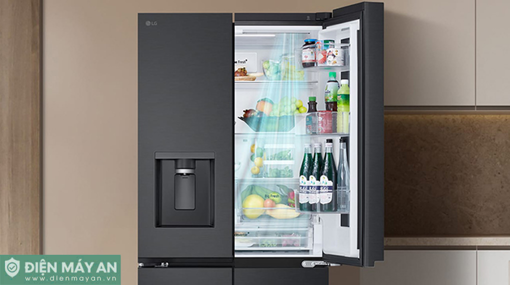 Tủ lạnh LG Inverter 576 lít Multi Door InstaView LFD58BLMAI